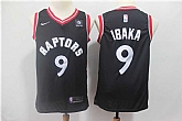 Raptors 9 Serge Ibaka Black Nike Swingman Jersey,baseball caps,new era cap wholesale,wholesale hats
